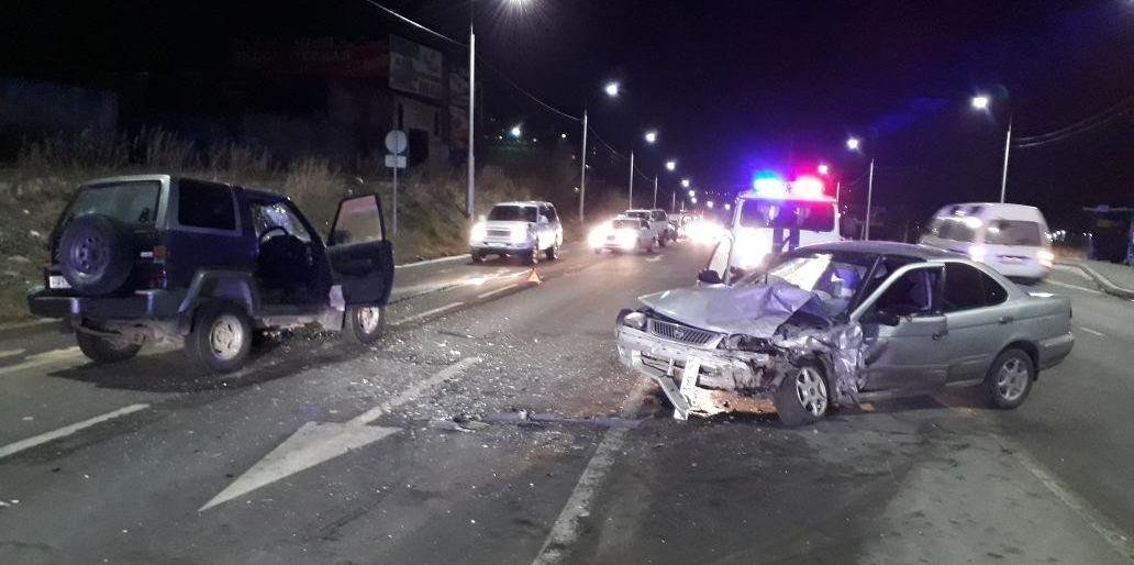 В Петропавловске в лобовом столкновении машин пострадал пожилой мужчина